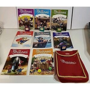 Playskool TJ Bearytales Replacement Books Cartridges Bag Storytelling